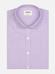 Chemise bio en oxford lavé parme