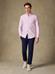 Pink washed organic oxford shirt