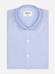 Camicia slim fit slim fit oxford biologica lavata in cielo