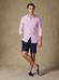 Olaf pink linen shirt