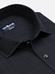 Olaf black linen slim fit shirt