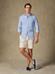 Olaf sky linen slim fit shirt 