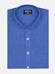 Olaf blue linen slim fit shirt