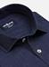 Olaf navy linen slim fit shirt