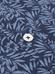 Chemise cintrée Spike en lin marine à motif floral 