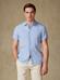 Olaf sky linen shortsleeves shirt 