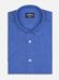 Chemise manches courtes Olaf en lin bleu