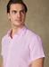 Olaf pink linen shortsleeves shirt