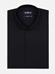 Alban shirt with hidden throat - Black