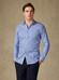 Camicia Anthony in percalle blu scuro