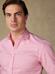 Camicia Barry a righe rosa fucsia