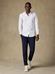 Camisa slim fit Aiden con textura blanca