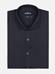 Alban herringbone slim fit shirt - Charcoal