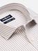 Barry stripe slim fit shirt - Off white