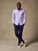 Slim-fitted parma visgraat overhemd