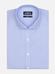 Camicia slim fit slim fit Conan con texture blu cielo