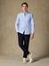 Conan textured slim fit shirt - Blue