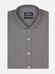 Dorian grey flannel slim fit shirt with printed dots - Extra long sleeves