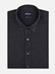 Camicia slim fit slim fit Gustav in denim nero - Manica Lunga