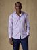 Parma Visgraat Slim fit overhemd - Lange mouwen