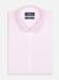 Tailliertes Hemd aus Pin Point rosa - Große Ärmellänge