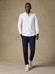 Twill slim fit shirt - White -  Extra long sleeves