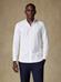 Paris textured slim fit shirt - White