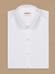 Cole white piqué organic slim-fit shirt
