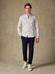 Barry stripe slim fit shirt - Off white