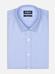 Sky Herringbone slim fit shirt  - Short Collar