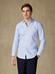 Menthon sky stripe slim fit shirt - Short Collar