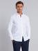 White textured slim fit shirt  - Small Collar