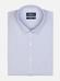 Slim-fitted overhemd in grijze dennenappel - Kleine Kraag