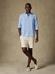 Olaf linen popover shirt sky linen