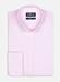 Roze visgraat overhemd - Musketiers manchetten