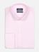 Herringbone shirt with double cuffs - Pink