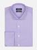 Camicia slim fit viola spigata - Doppi polsini