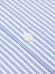 Tailliertes Hemd Colin mit Streifenmuster himmelblau  - Doppelmanschetten