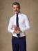 White oxford slim fit shirt - Double Cuffs