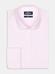 Roze pin point Slim fit overhemd - Dubbele manchetten