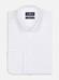 Camicia slim fit in popeline bianco - Doppi polsini