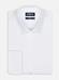 Tailliertes Hemd aus Pinie mit Königspunkt weiß - Doppelte Manschetten