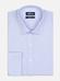 Royal sky blue pinpoint shirt - Double Cufflink