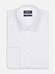 Royal twill white slim shirt - Double Cufflink