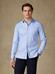 Camicia slim fit slim fit Mick a spina di pesce royal sky 