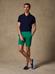 Emerald cotton bermuda shorts