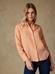 Albane orange linen shirt