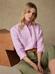 Albane pink linen shirt