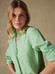 Chemise Albane en lin vert