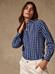 Albane - Camicia a quadri blu scuro